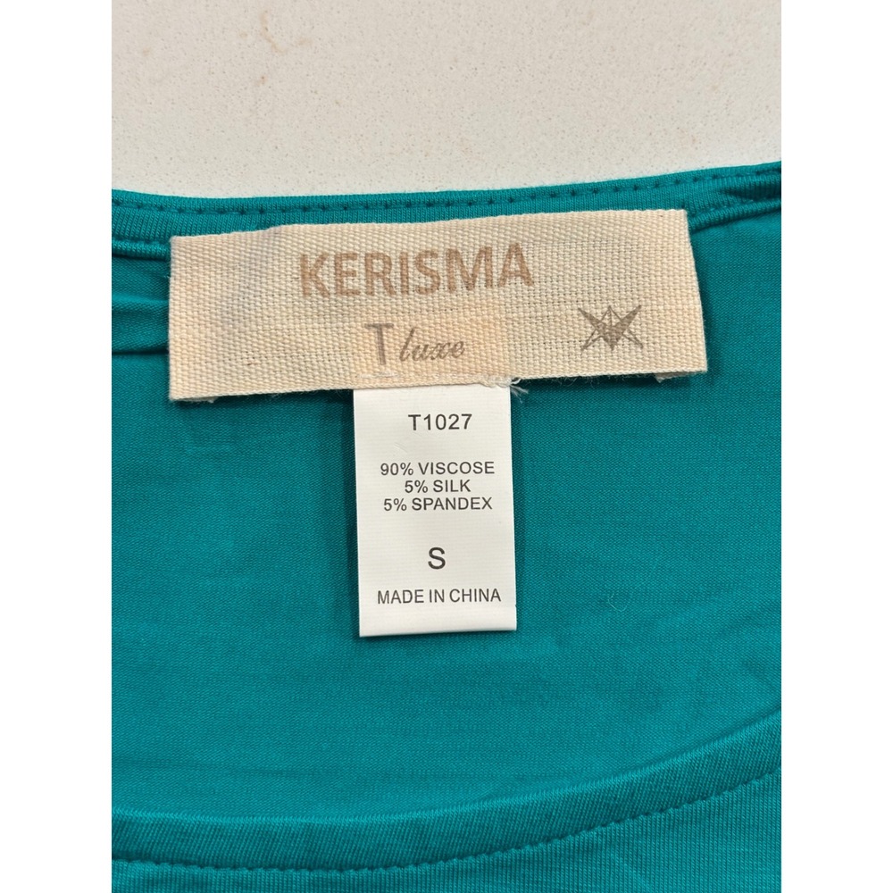 2 pc Kerisma Stella Parker Small Skort & top Womens Teal Floral Activewear - Picture 13 of 14
